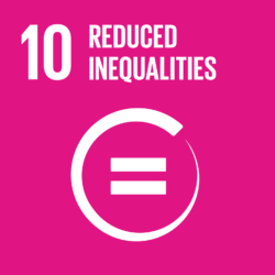 SDG logo 10: Reduced inequalities