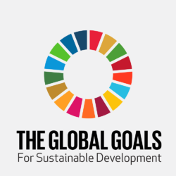 SDG symbol and the global goals for sustainable development